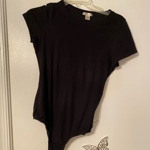 black bodysuit